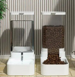 Automatic Water & Food Dispenser for Cats - One piece or Set
